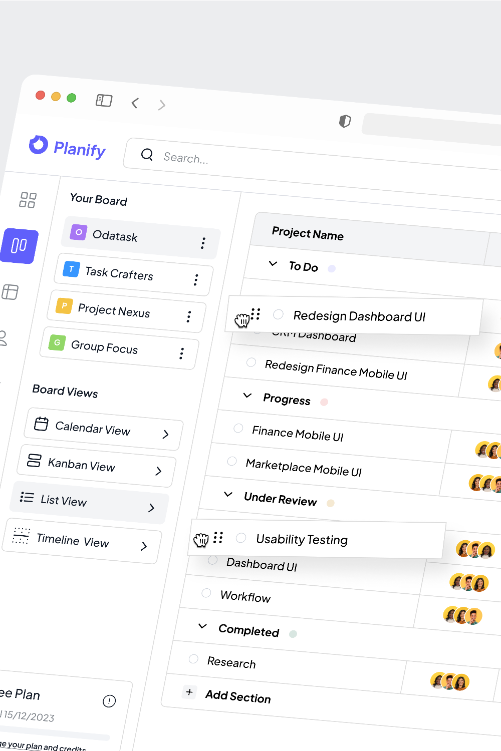 List View – Planify