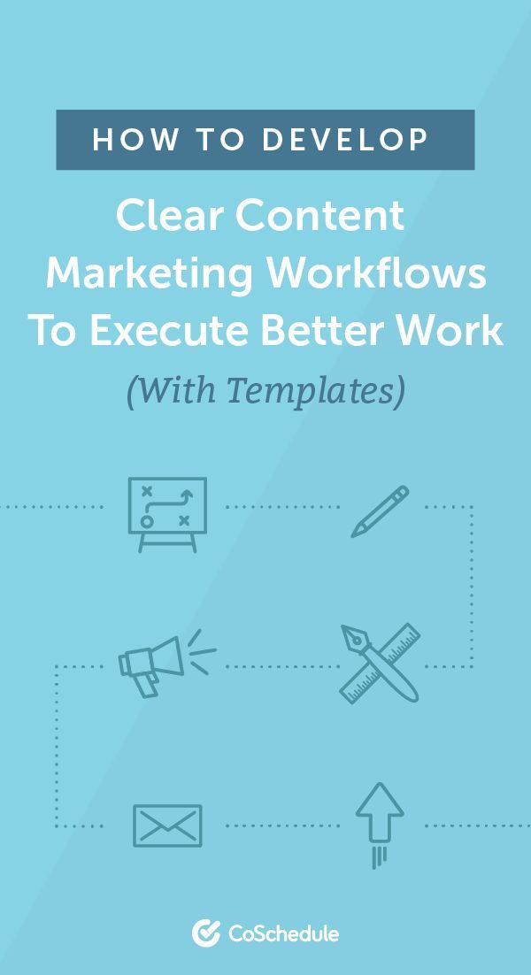 Content Marketing Workflows: How to Create Processes That Stick [Templates]