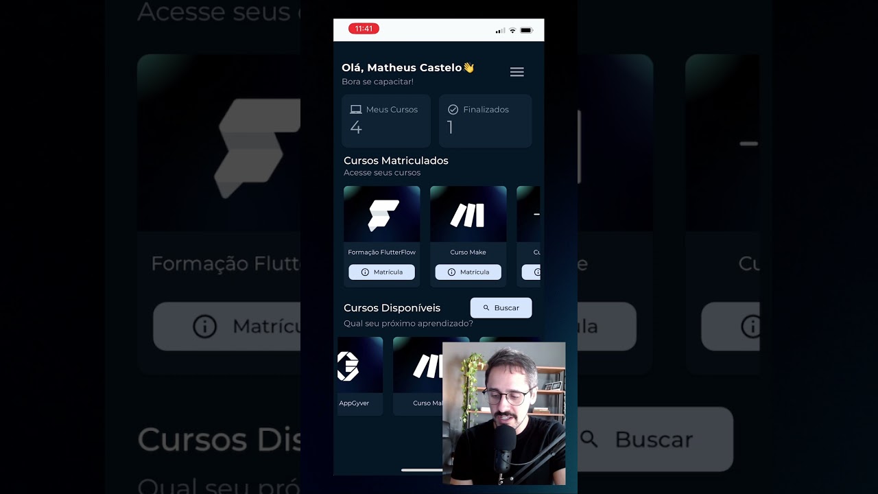 Lançamento Supabase – App EAD de Cursos