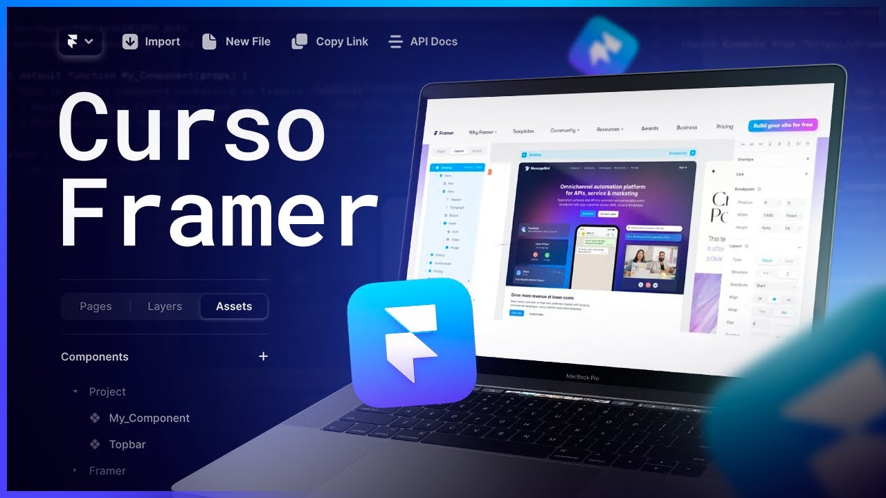 Curso Framer | Lançamento Oficial NoCodeFlix