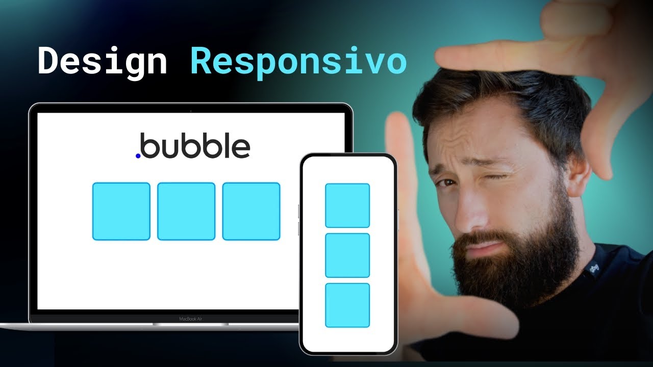 Domine a Responsividade no Bubble io | Design responsivo Bubble