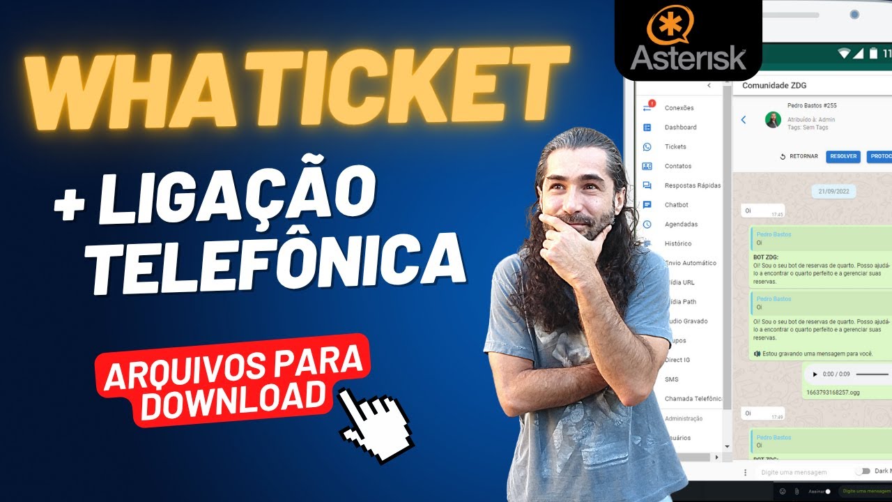 Transforme o Whaticket em Central de Ligações Grátis!