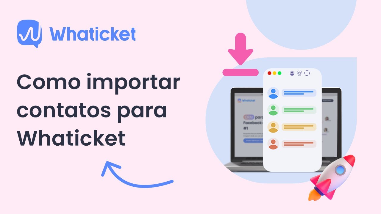 Como importar contato ao whaticket 📲📲