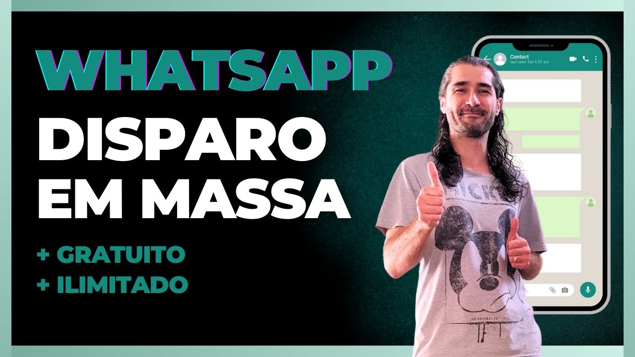 Disparo em Massa no WhatsApp 2024 – GRÁTIS e ILIMITADO!