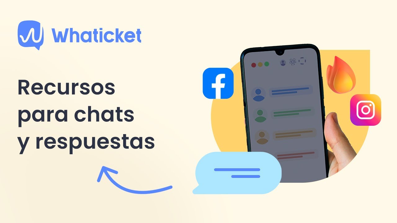 Recursos para chats y respuestas | Whaticket