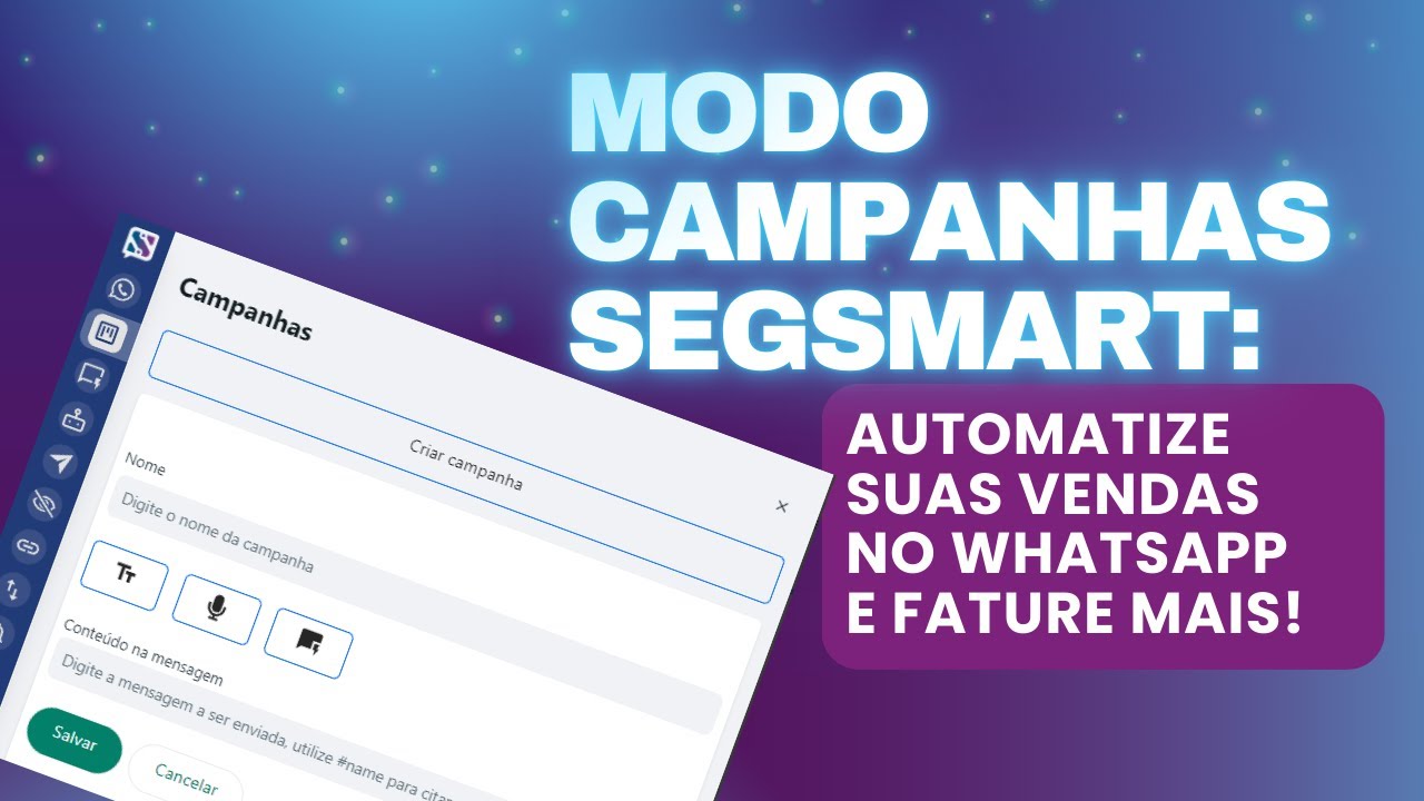 Transforme Seu WhatsApp em uma Máquina de Vendas com o Disparador do SegSmart!