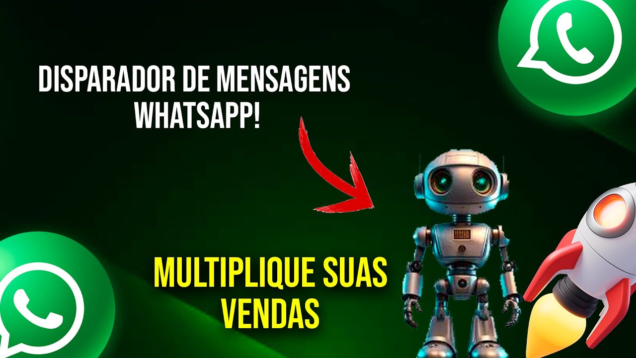 MELHOR Disparador de Mensagens 2025 para Whatsapp!