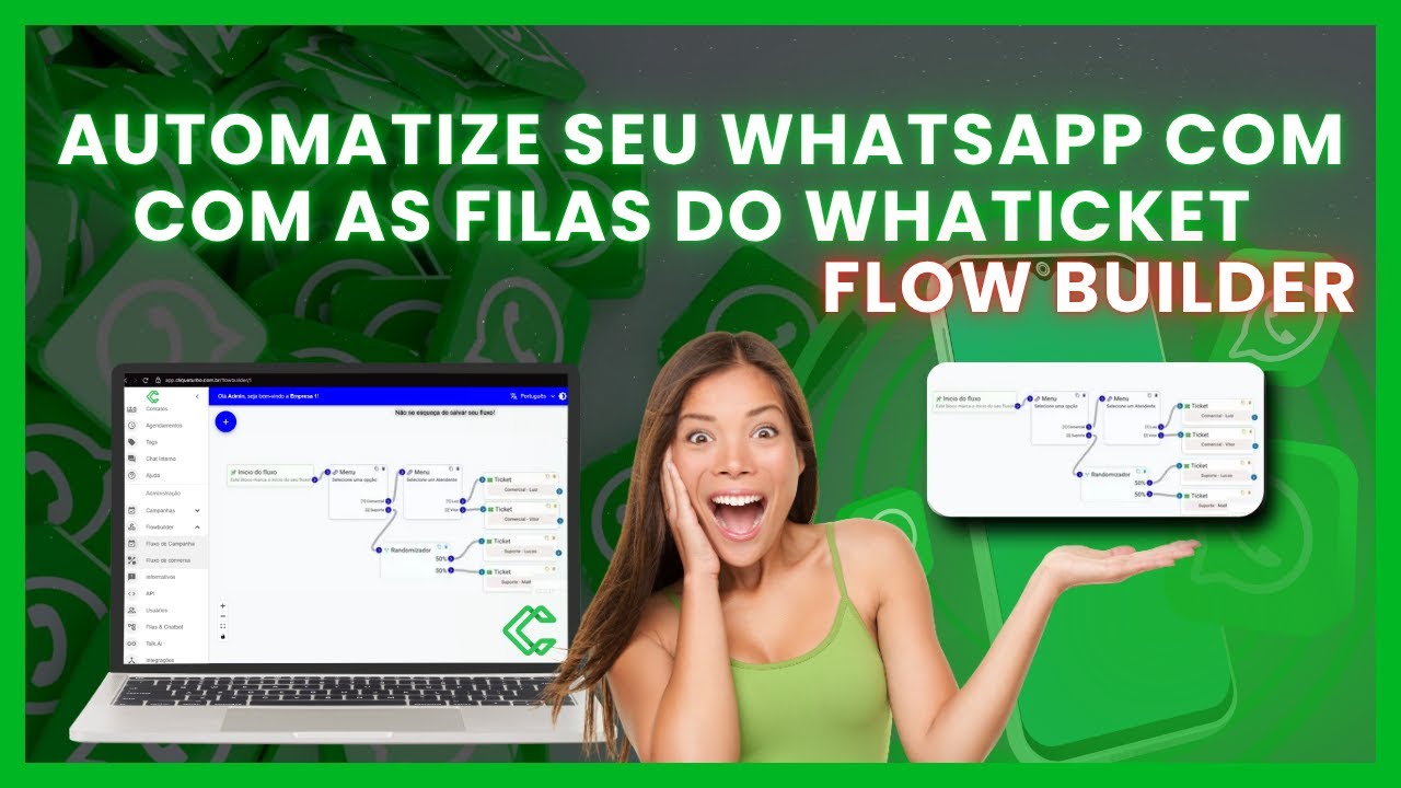 Como Automatizar o WhatsApp com Filas no Whaticket (Passo a Passo)