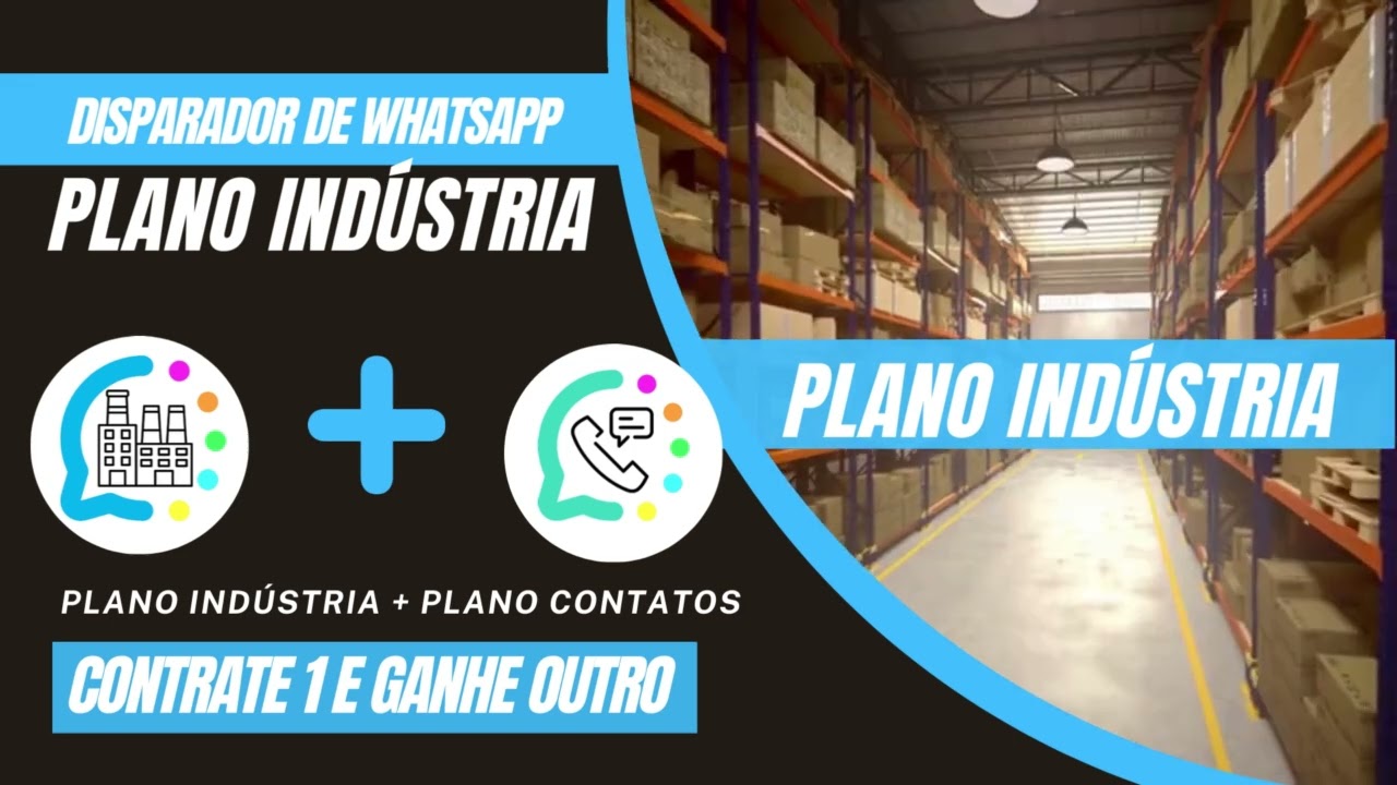 planos indústria (disparador de whatsapp)