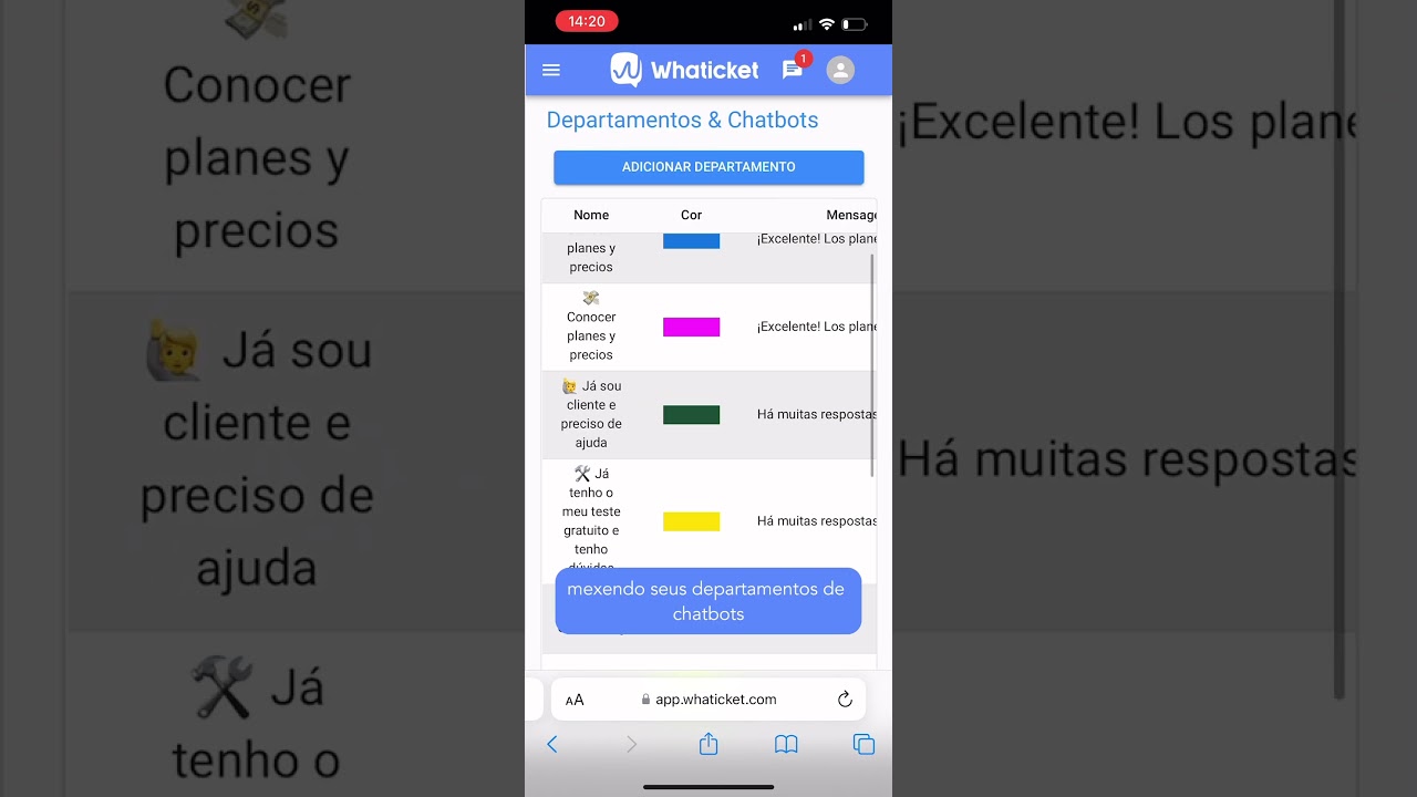 Agora a Whaticket é resposiva para mobile! #shorts