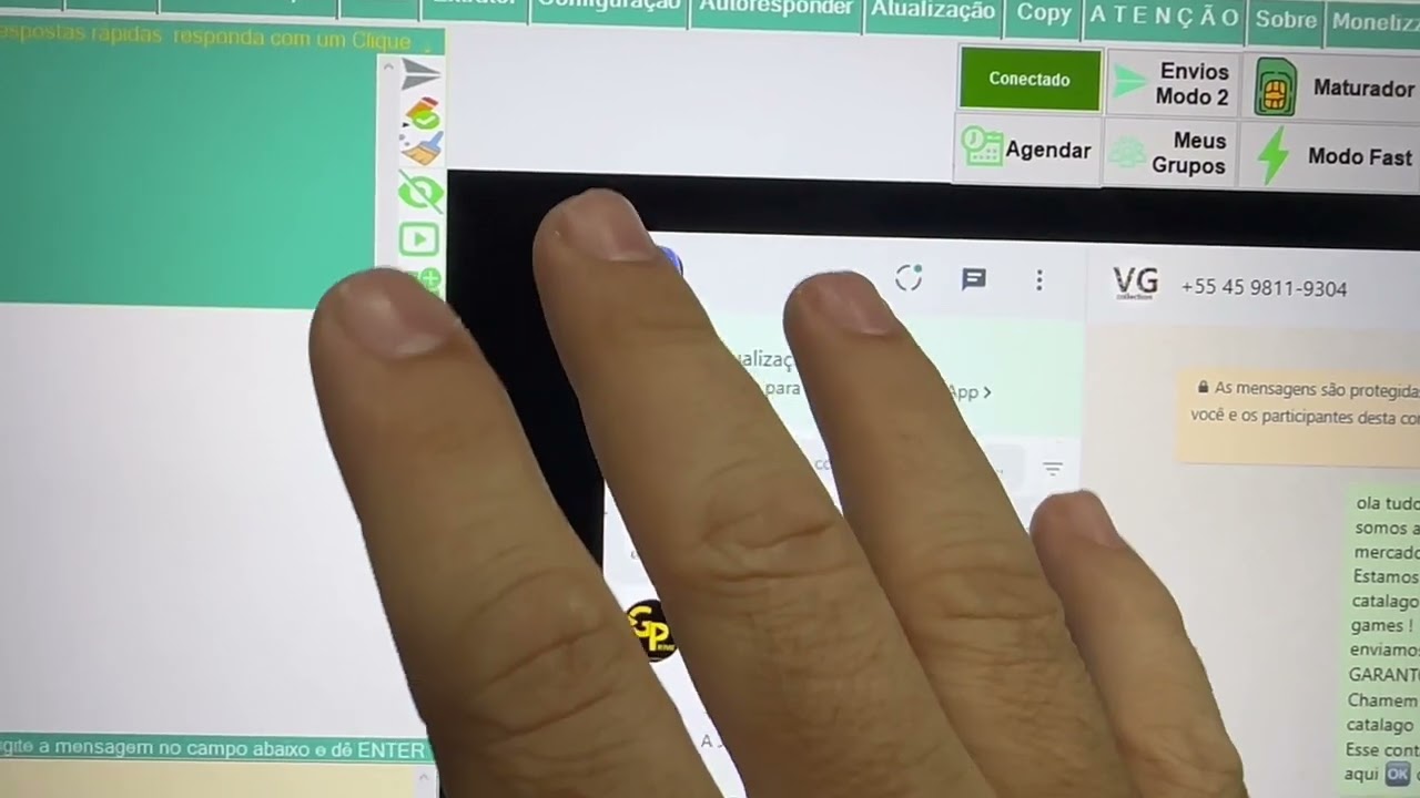Disparador automático msg WhatsApp