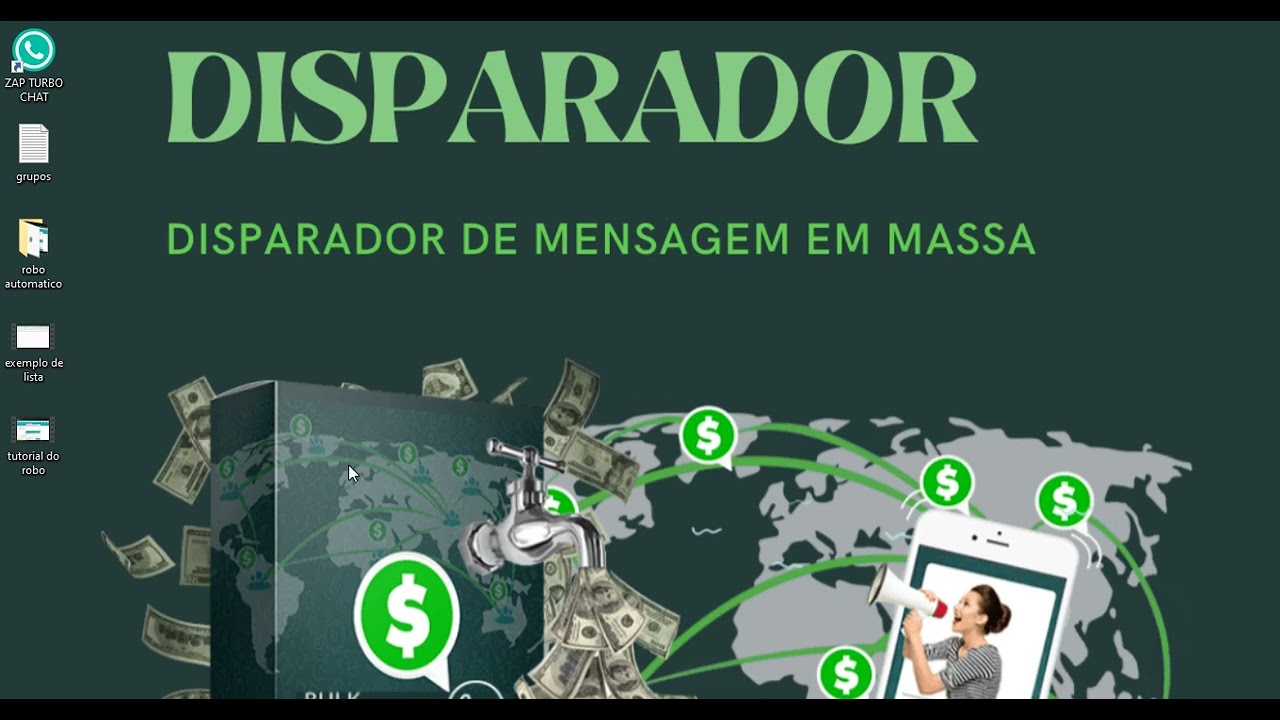 Disparador Whatsapp – com Chatbot de respostas automáticas