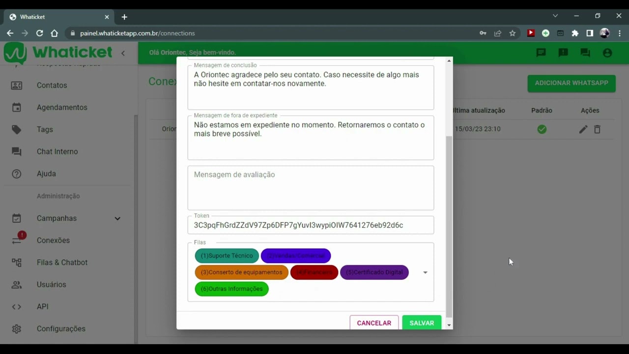 whaticket – CRM whatsapp – Overview