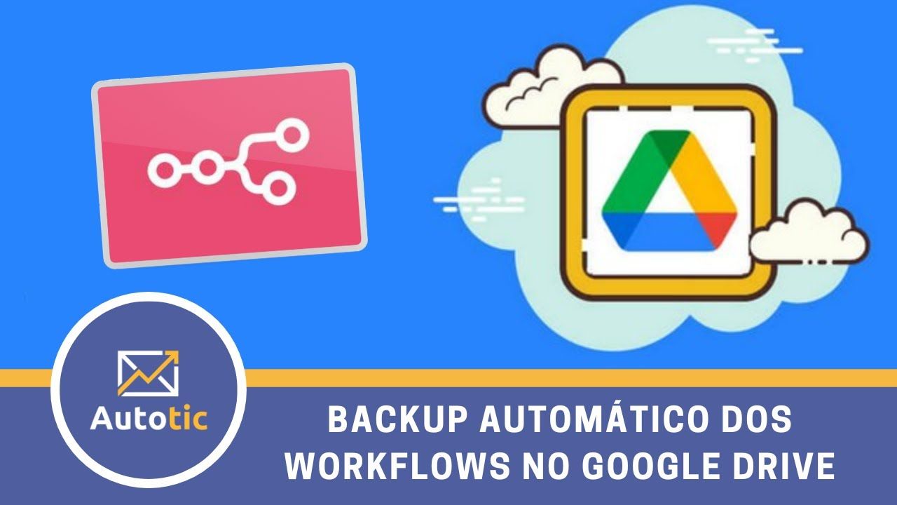 Backup Automático de Workflows do N8N para o Google Drive – Autotic