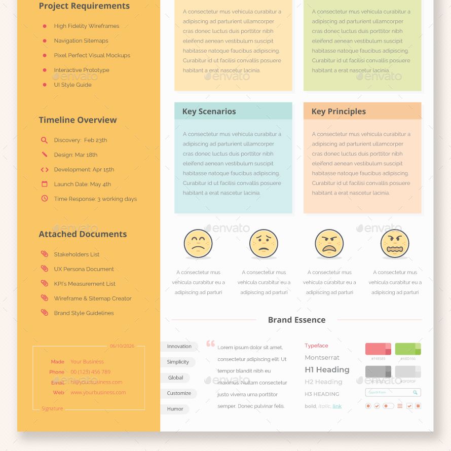 UX Workflow – Creative Brief