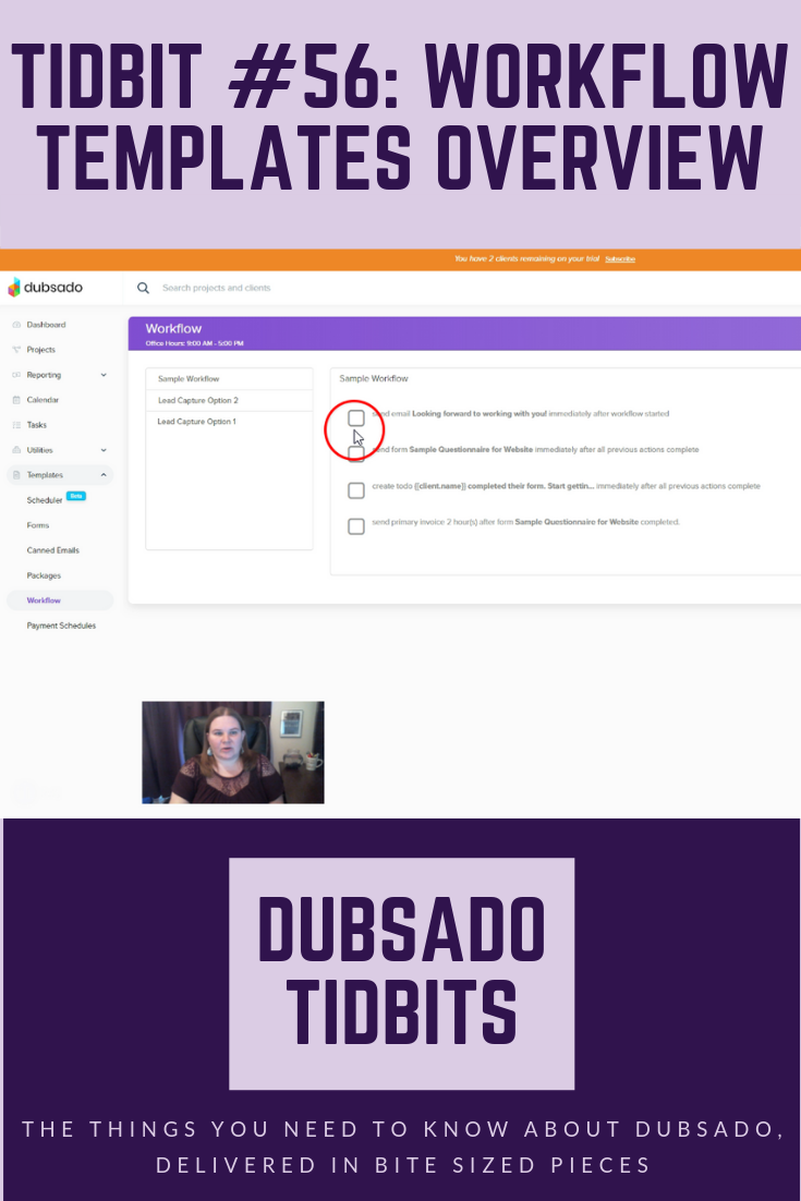 Overview of Workflows in Dubsado