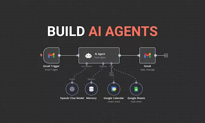 I will build custom ai agents with n8n, vapi, zapier, relevance ai, crewai, and python